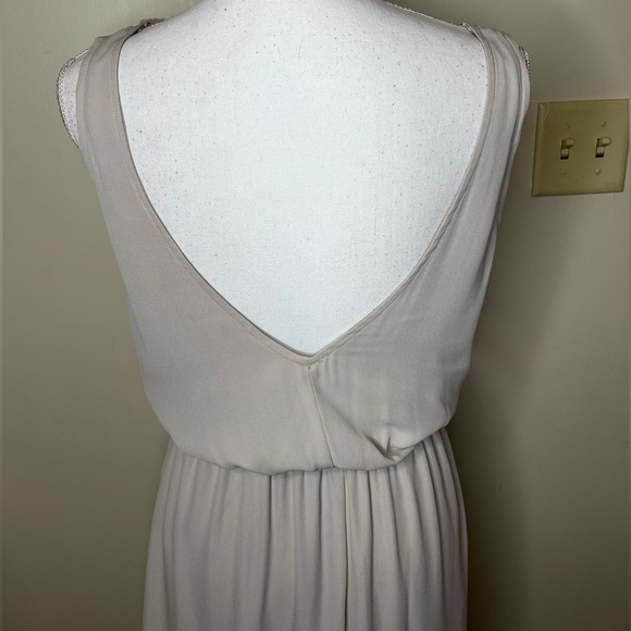 Show Me Your Mumu Kendall Maxi Dress Show Me The Ring Crisp Bridesmaid Med. - Picture 5 of 14